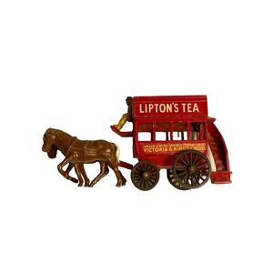MB Lesney Lipton's Tea Horse Drawn Circus Carriage Stagecoach NO. 12 Vintage